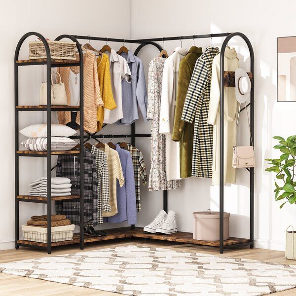 Felic 55.51'' Clothes Rack added by Kristi Kautz