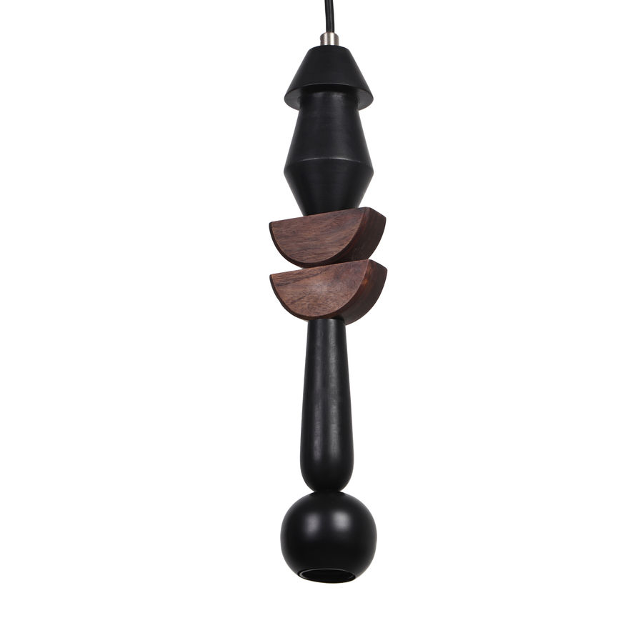 Taga Large Wooden Pendant Lamp - TOV Furniture added by Lauren Houston
