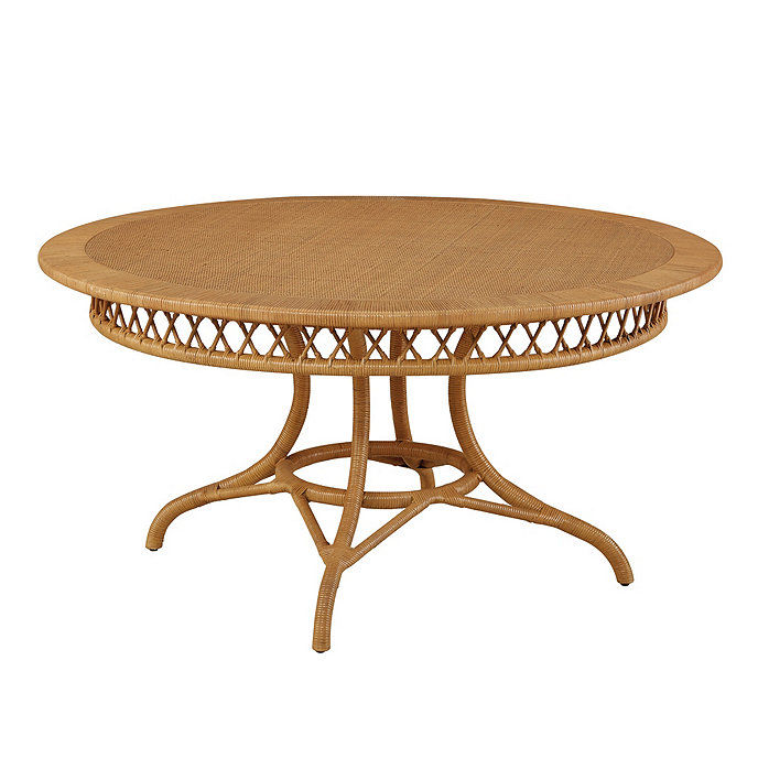 Suzanne Kasler Southport Rattan 60" Dining Table added by Kailey Chidester