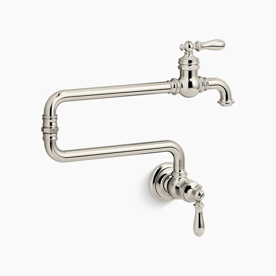 Wall-mount pot filler added by Kelly Whelan