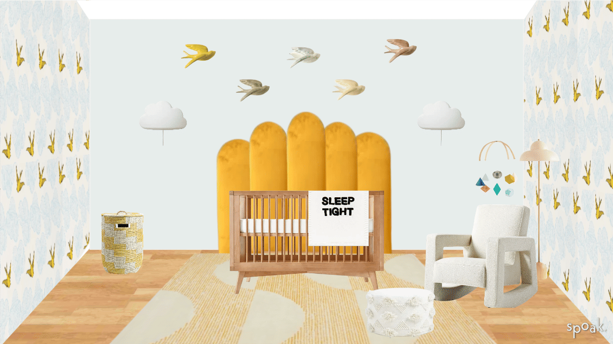 Nursery Ideas designed by Malyssa Acton