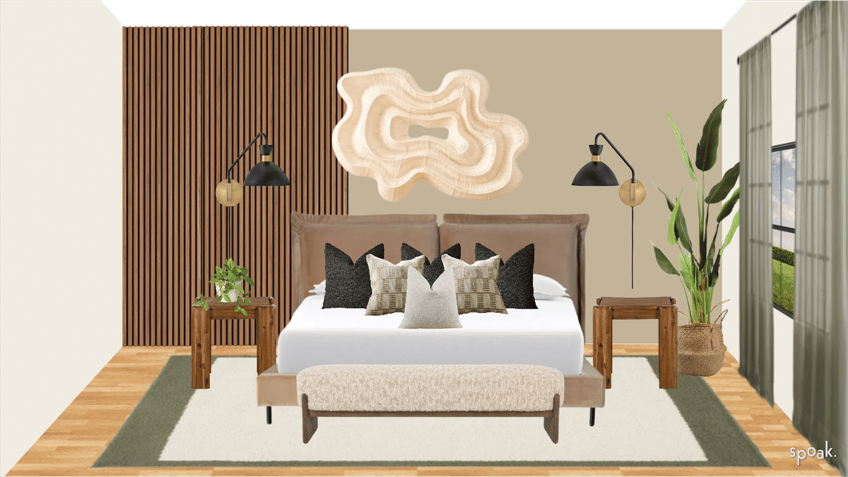 Bedroom Inspiration designed by Hannah McKernan