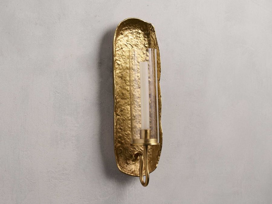 Artemis Wall Taper Candle Holder - 4.5"w x 6"d x 19"h  added by Kate Lynn Nemett