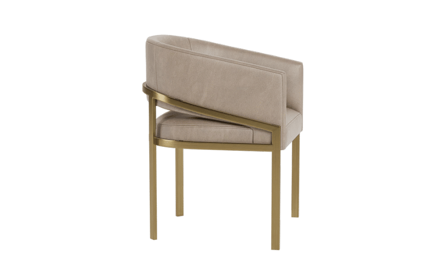 Mina Leather Chair added by AhNest Design