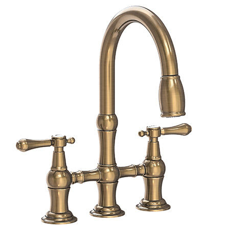 Newport Brass - Kitchen Bridge Pull-Down Faucet added by Elizabeth Auritt