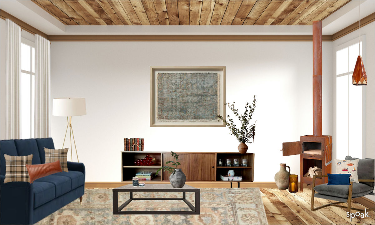Kitchen + Living Room Ideas designed by Melanie Fenning