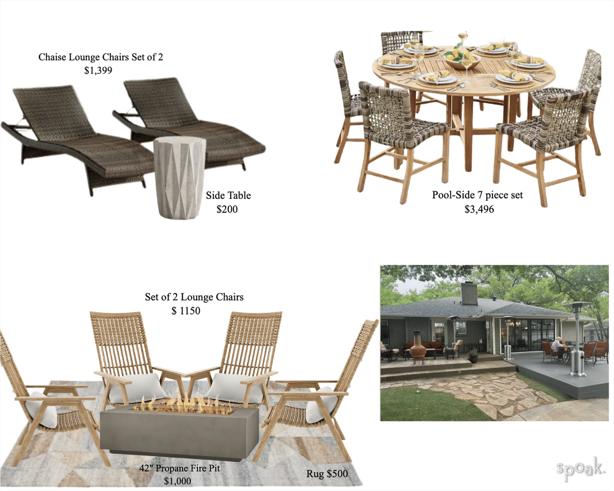 Rustic Outdoor Ideas designed by Danielle Hughes