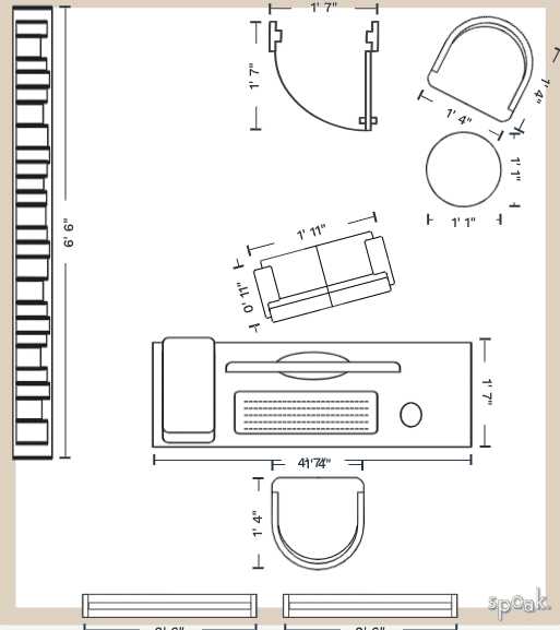 Office Layout designed by Mariana Cheskis