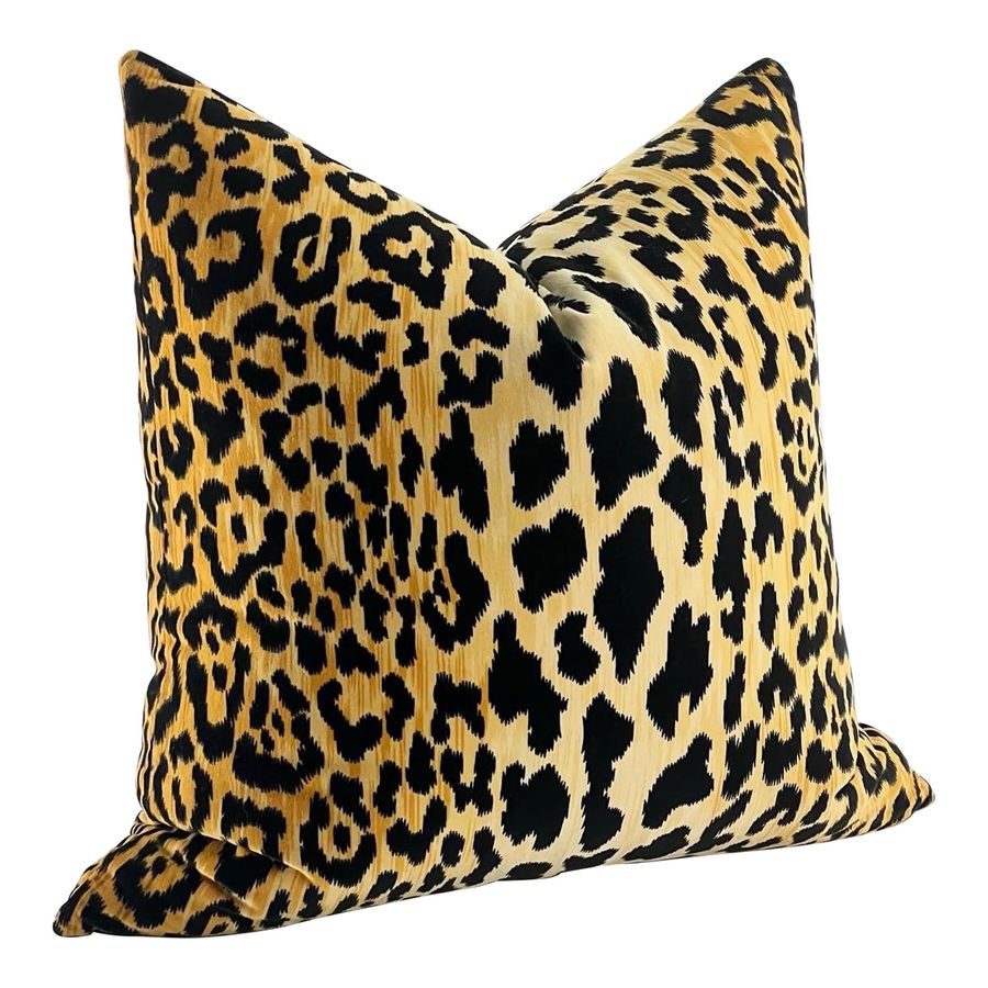 Custom Braemore Leopard Velvet Pillow added by Vanessa Grech