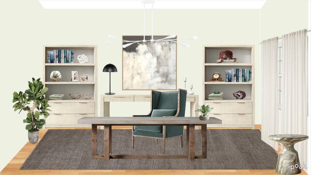 Office Inspo designed by Michael Burton