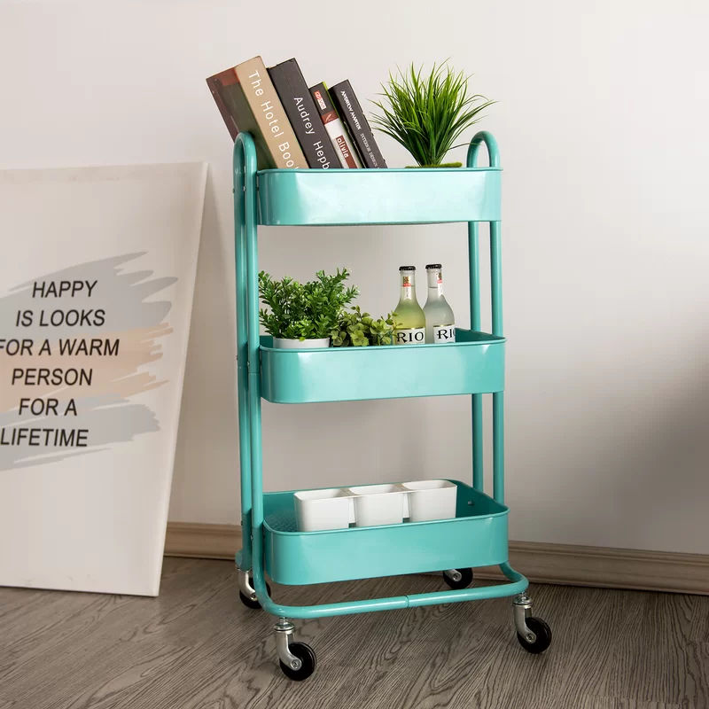 31.1'' H x 17.7'' W Utility Cart with Wheels added by Morgan Hatch