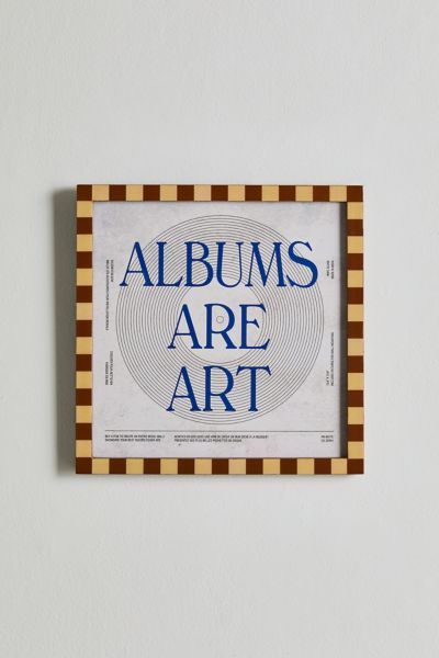 Checkered 12-Inch Vinyl Album Frame added by Kellie Yeck
