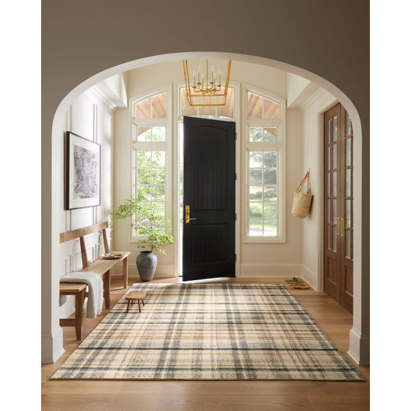 Humphrey Performance Ivory/Green/Gray/Black Rug added by Kayce Sanoy-Moody
