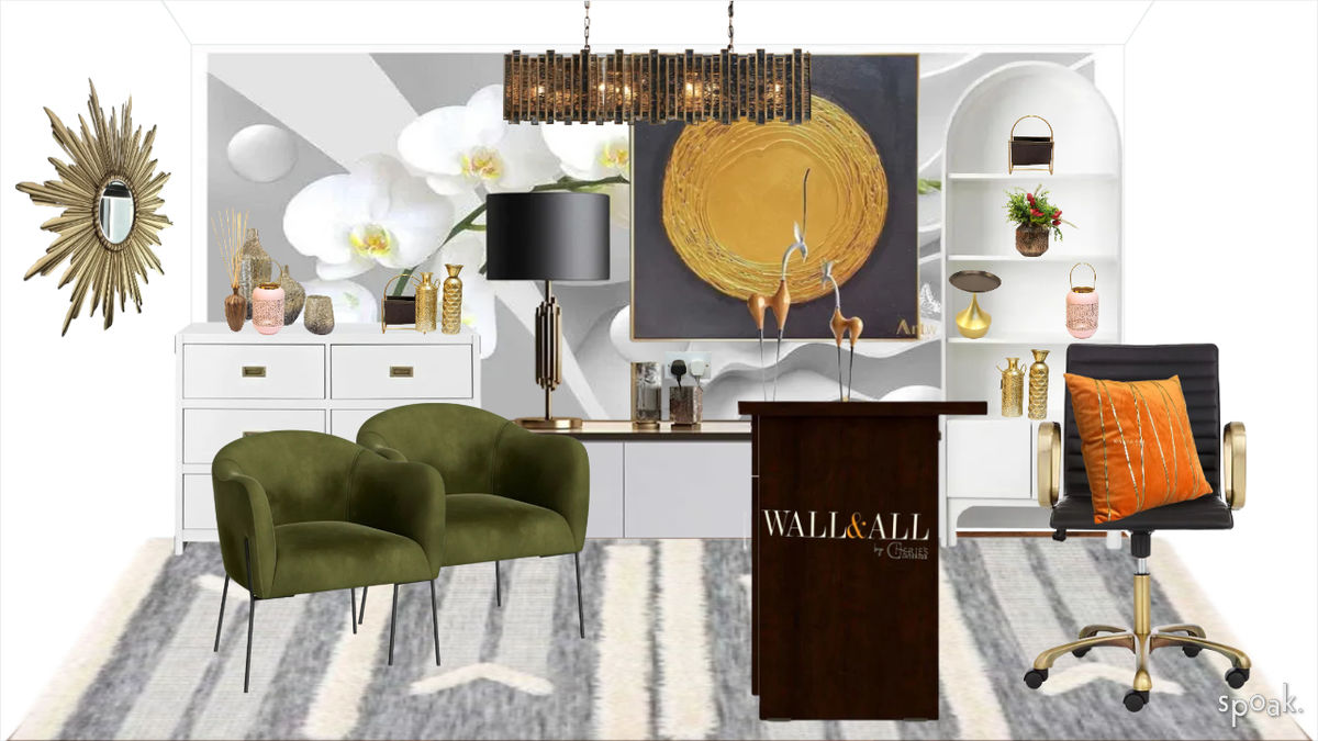 Luxury Office Inspiration designed by Subomi Adediran