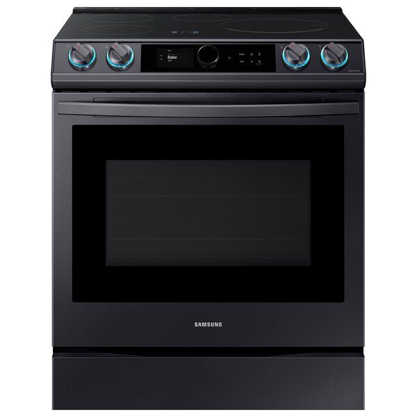 Samsung 30" 6.3 Cubic Feet Smart Electric Slide-In Convection Range added by Alexina Salinas