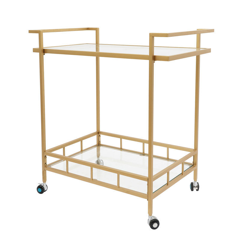 Ciara-Leigh Metal Bar Cart added by Allison Cray