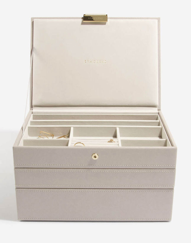Stackers Taupe Classic Jewelry Box Set Of 3 added by Sarah Deel