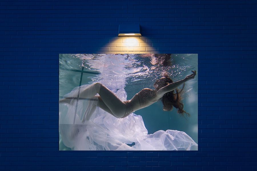 Naked Woman Under Water Glass Wall Art, Tempered Glass Wall Decor, Modern Glass Wall Art for Bathroom, Swimming Wall Decor - Etsy added by erika grossman