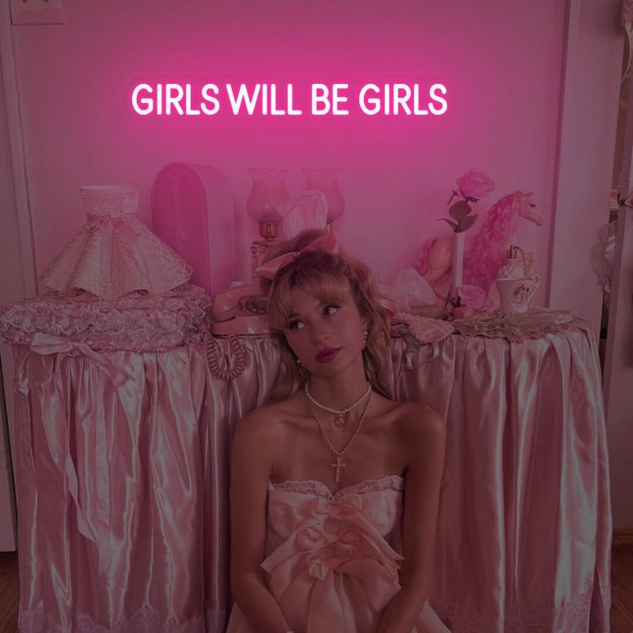 Girls Will Be Girls Neon Sign, Feminist Neon Light, Burn the Patriarchy Neon, College Apartment Decor, Pop Culture Art, Girls Room Decor - Etsy added by Caitlin Ackerman