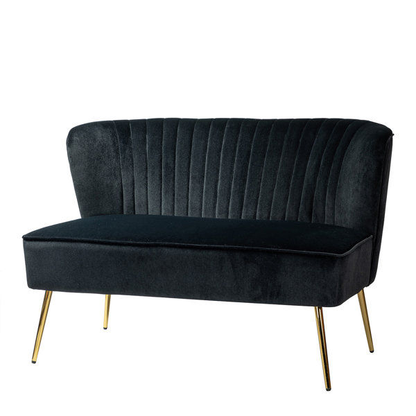 Euclid 47'' Upholstered Loveseat added by Ceann Cherry