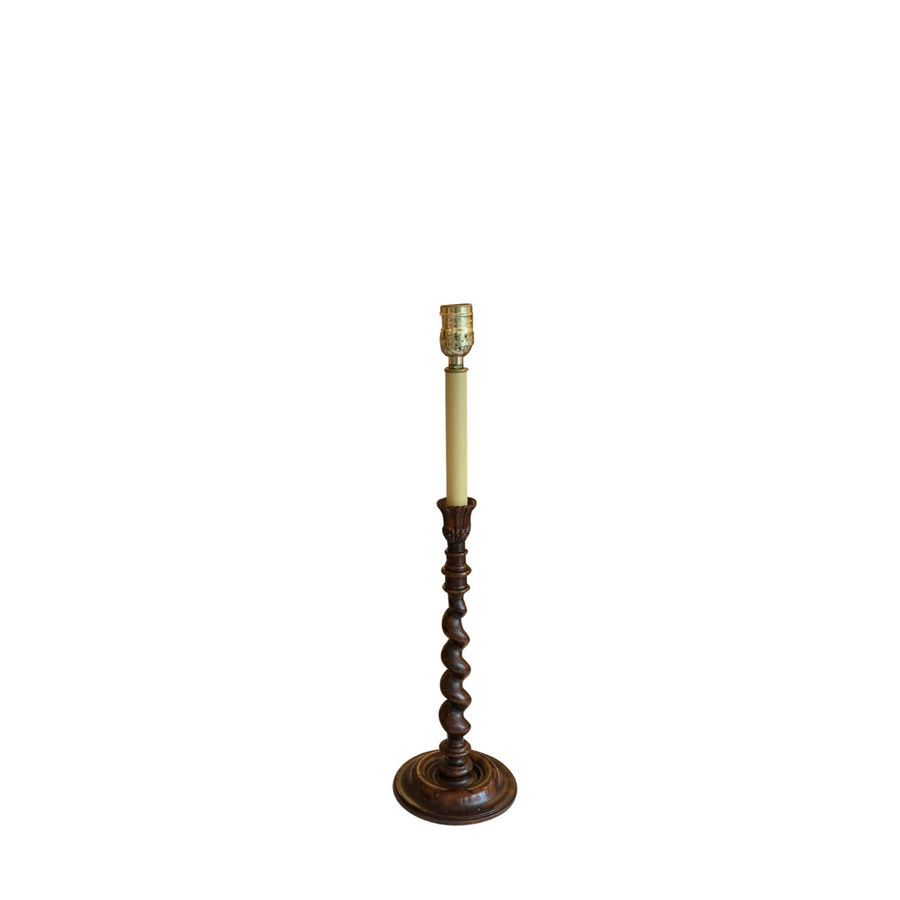 Barley Twist Candlestick Table Lamp added by Rochelle Bloom