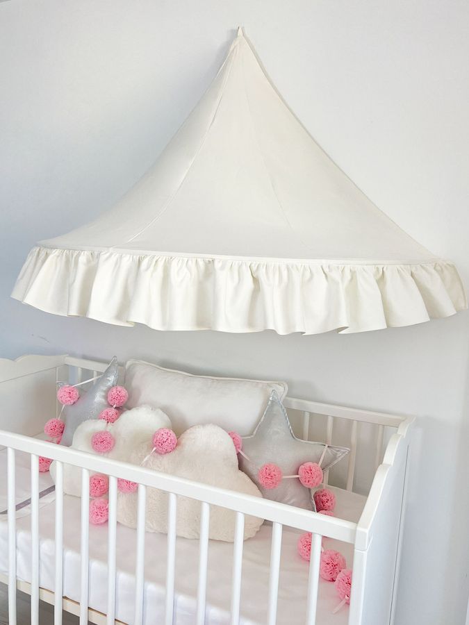 White Half Round Canopy added by Grace Akant
