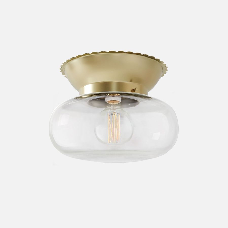 Fran 6" Surface Mount - Clear Shades added by Jessica Greer
