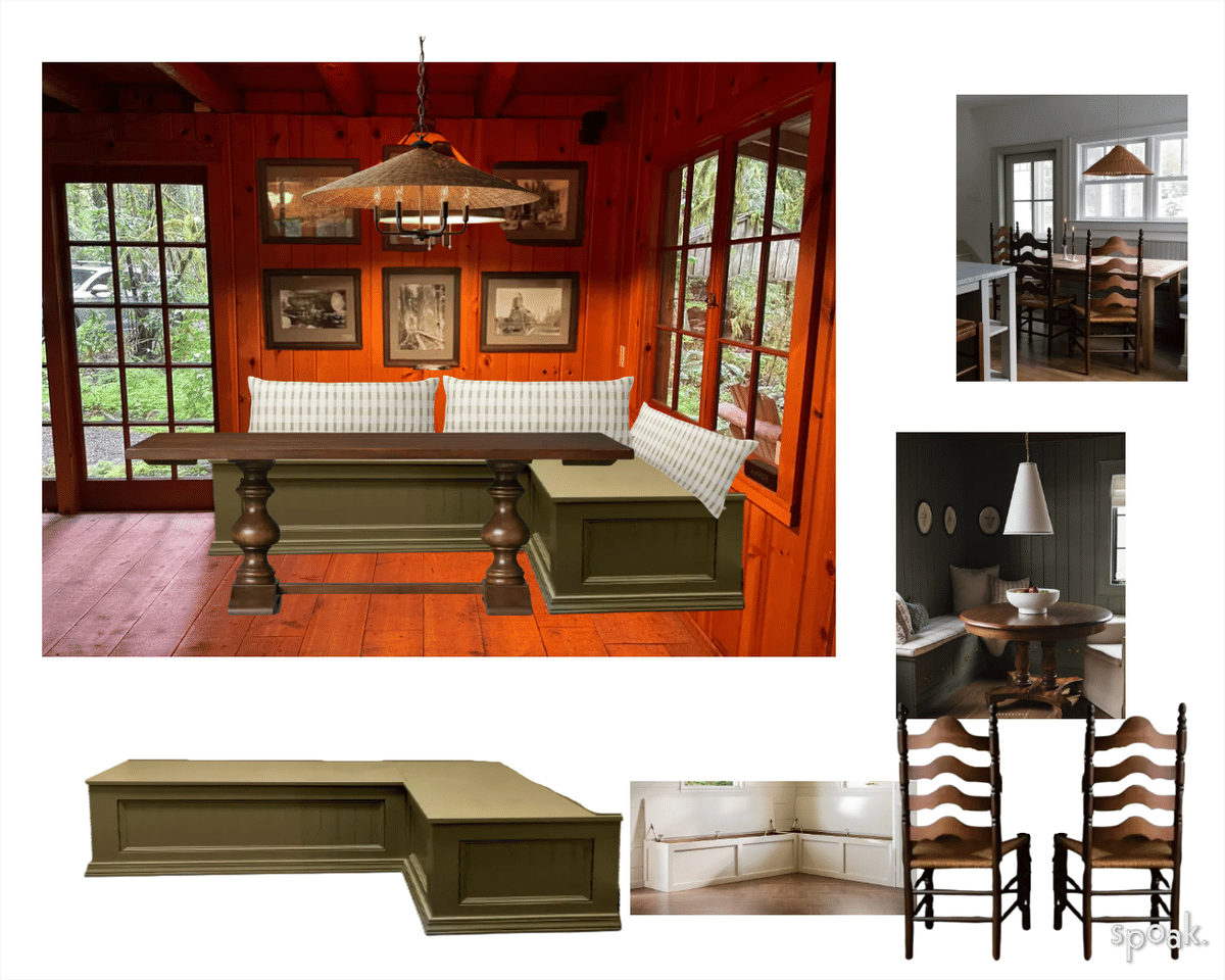 Dining Room Inspiration designed by Kelsey Curtis