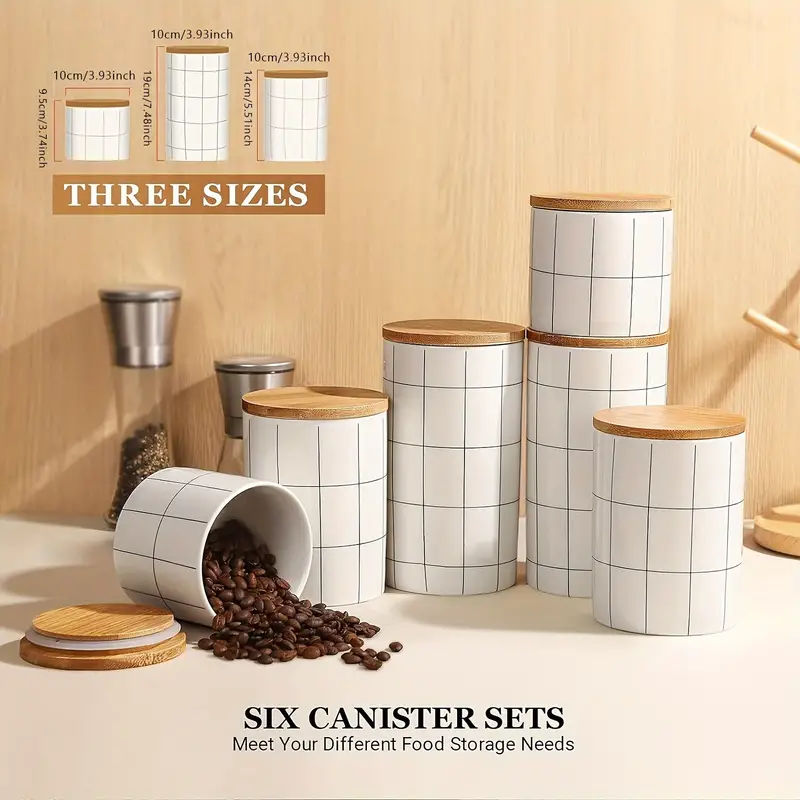 Kitchen Canisters Sets Kitchen Counter Flour Sugar - Temu added by Sarah Jackson