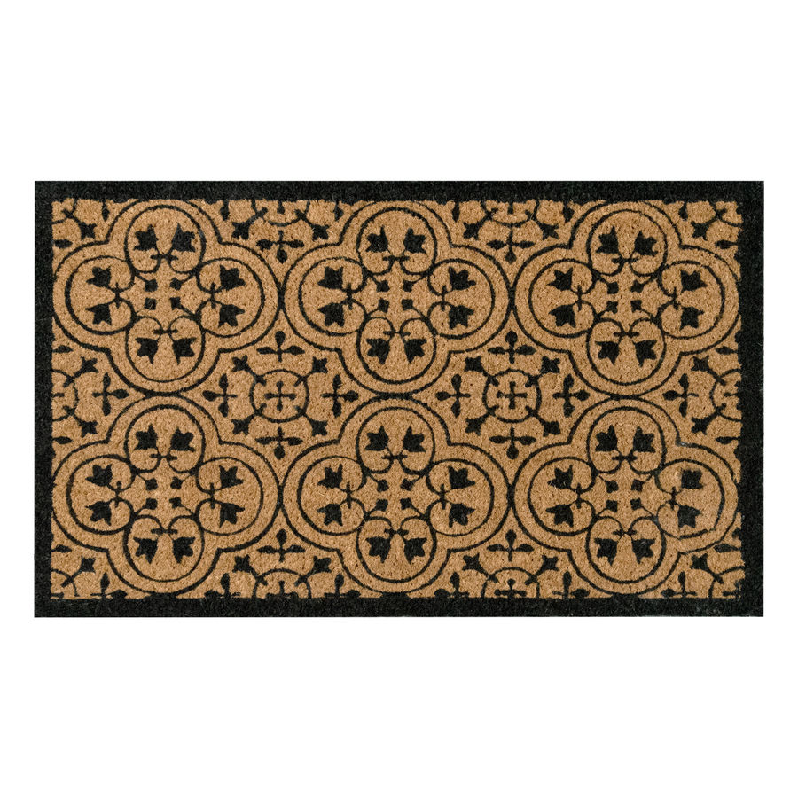 MSI Black Encaustic Coir Non-Slip Outdoor Doormat & Reviews | Wayfair added by Cailey Gulinson