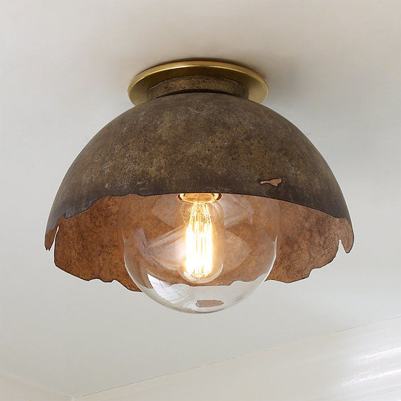 Young House Love Rough Edge Metal Ceiling Light added by Morgan Hatch