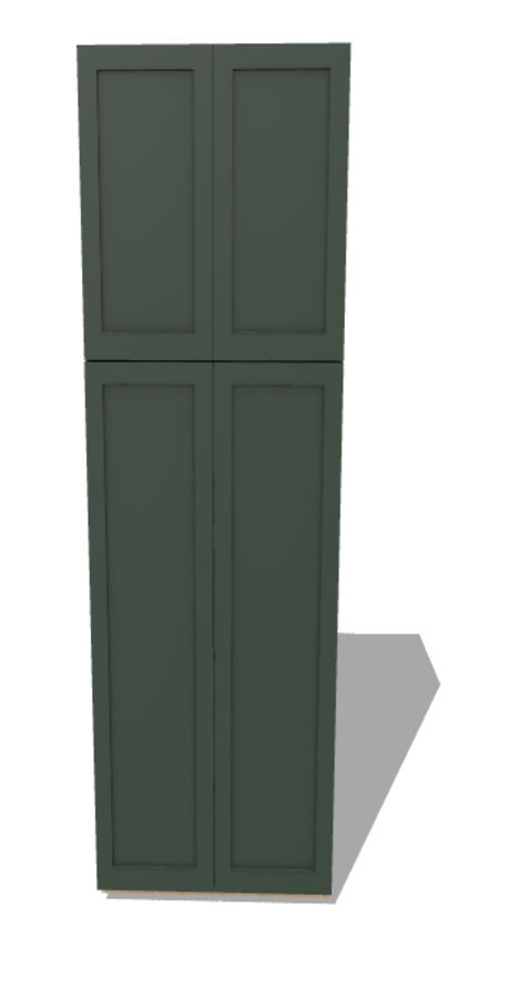 allen + roth Galway 24-in W x 84-in H x 24-in D Sage Door Pantry Fully Assembled Semi-custom Cabinet (Shaker Door Style) added by Skylar Caledonia