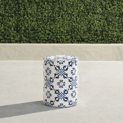 Luisa Handpainted Accent Stool | Frontgate added by Danielle Hughes