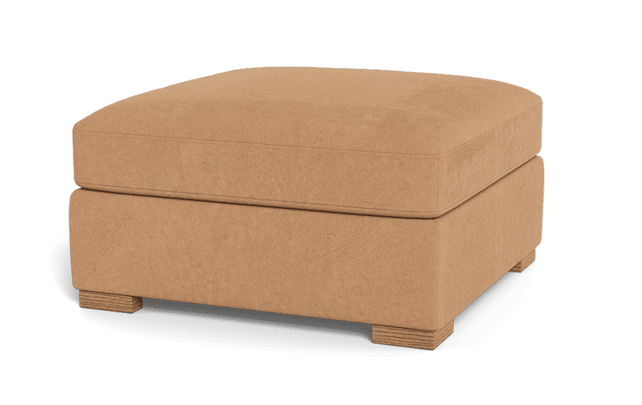 Scarlett Leather Ottoman added by Alena Blasio