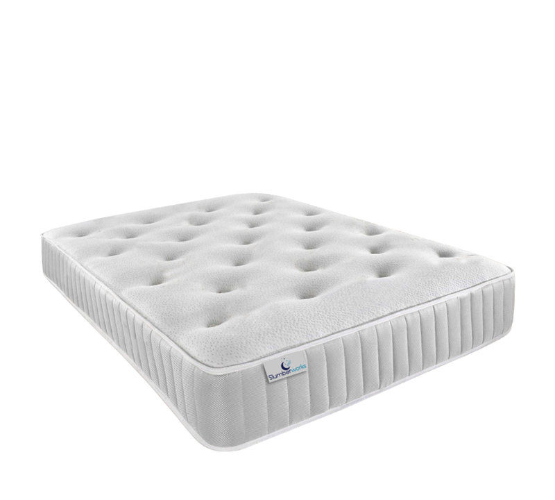 Slumberworks Comfy Memory Foam Bonnell 8" Mattress  | Wayfair.co.uk added by Zoom Inns