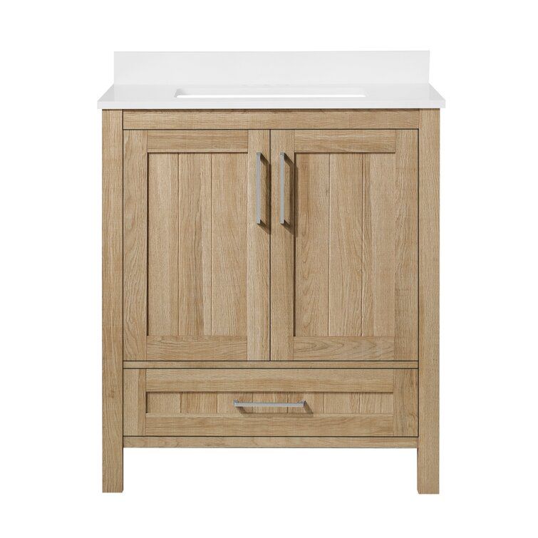 Kansas 30" Single Bathroom Vanity Set added by Brenna LaPierre