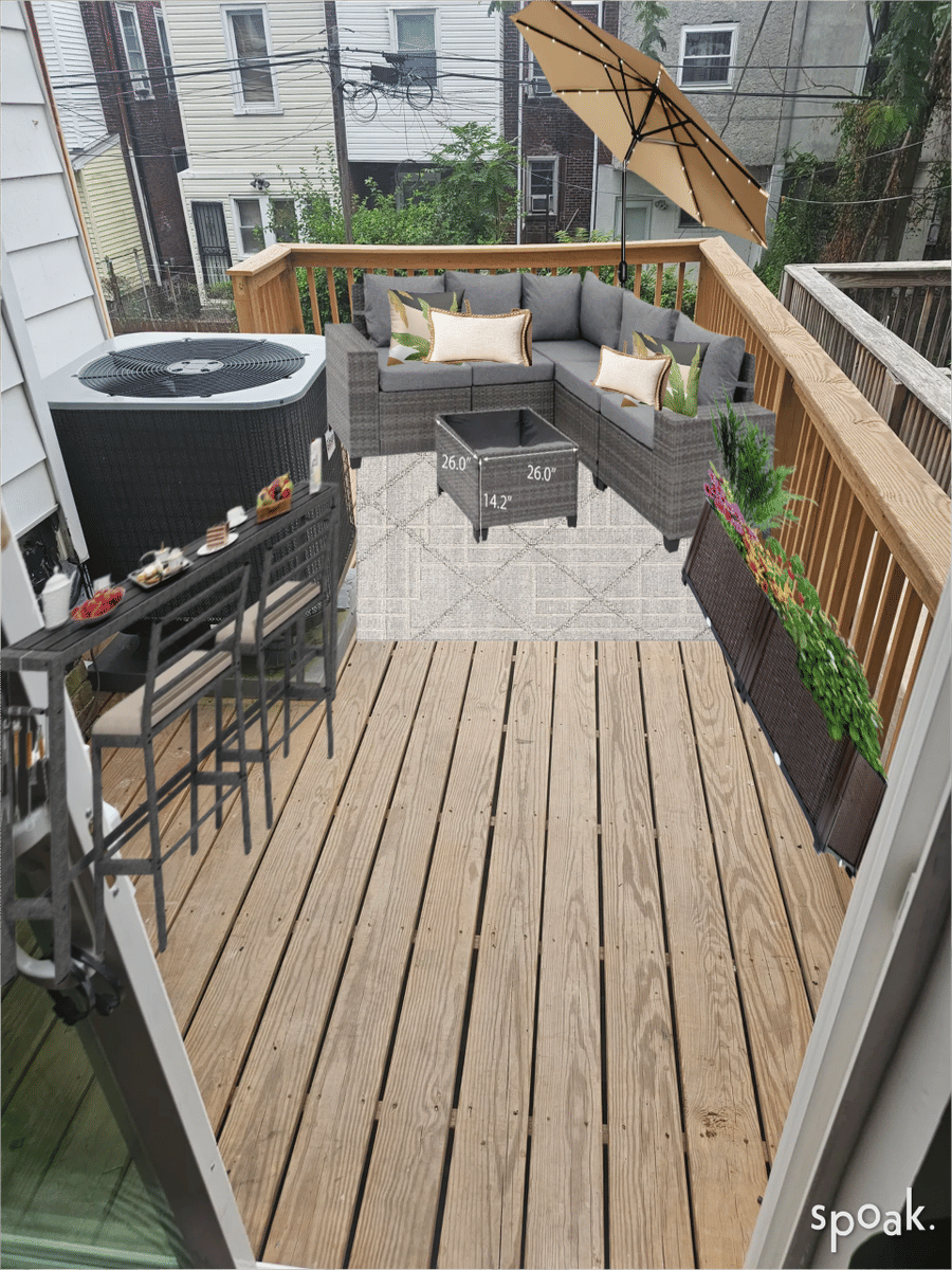 Cozy Outdoor Inspiration designed by Christopher Allen