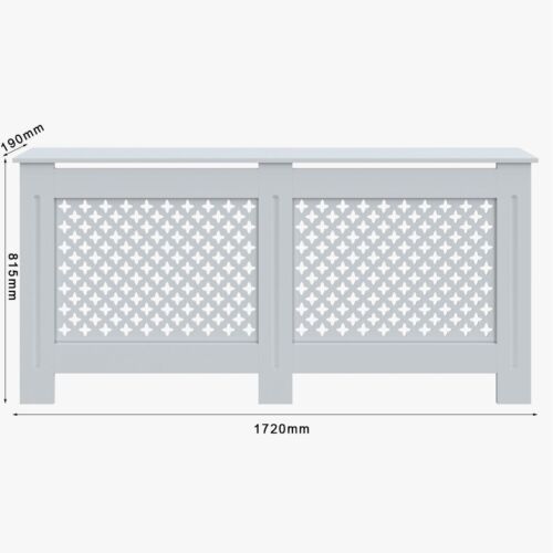Radiator Cover White Unfinished Modern Traditional Wood Grill Cabinet Shelf MDF  | eBay added by Kate Kileel