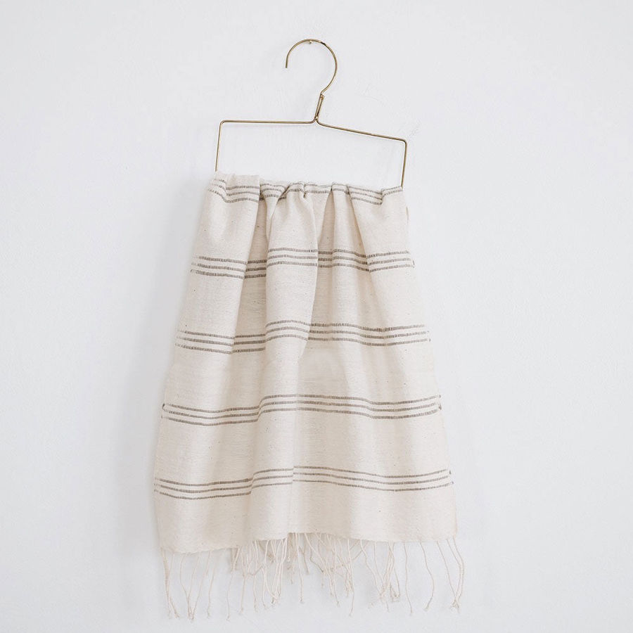 Livingston Hand Towel - Stone added by Eunoia Modern