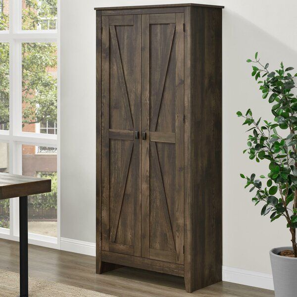 Aadvik 31.5'' Wide 4 - Shelf Storage Cabinet added by Samantha Erickson