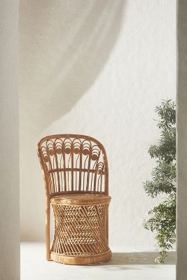 Peacock Rattan Dining Chairs, Set of 2 added by Kate Seymour