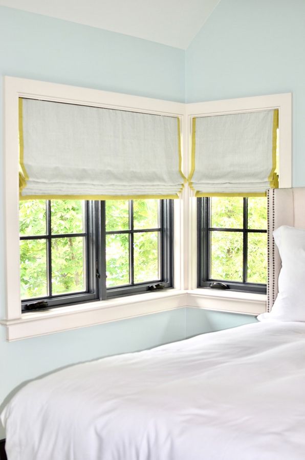 Custom Cordless Banded Roman Shade added by Nicole Crews