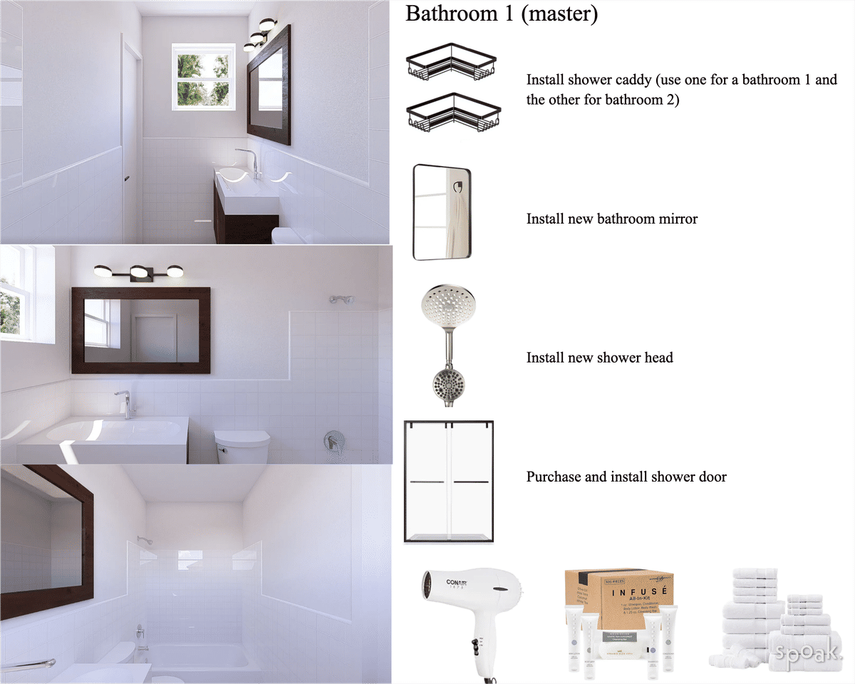 Bathroom Inspo designed by Breanna Selby