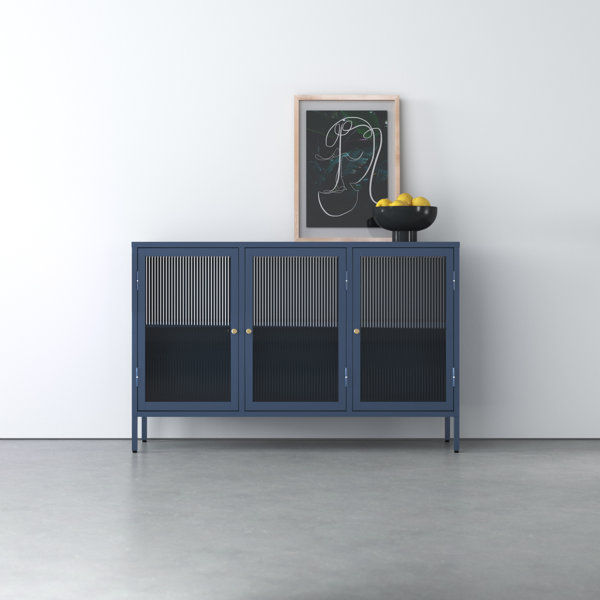 Arnika 52'' Sideboard, Blue - 15.87"d x 33.5"h added by Kate Lynn Nemett