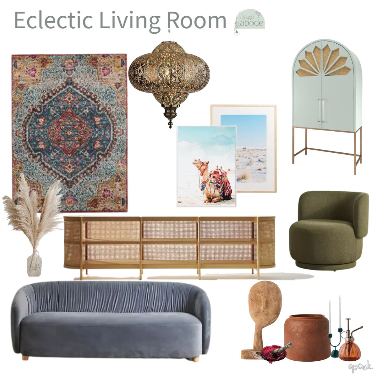 Living Room Inspiration designed by Briana O'Dea