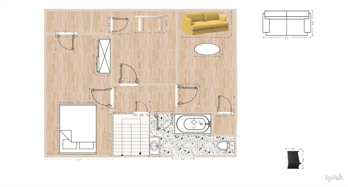 Three Story House Plan designed by Rachel Salazar
