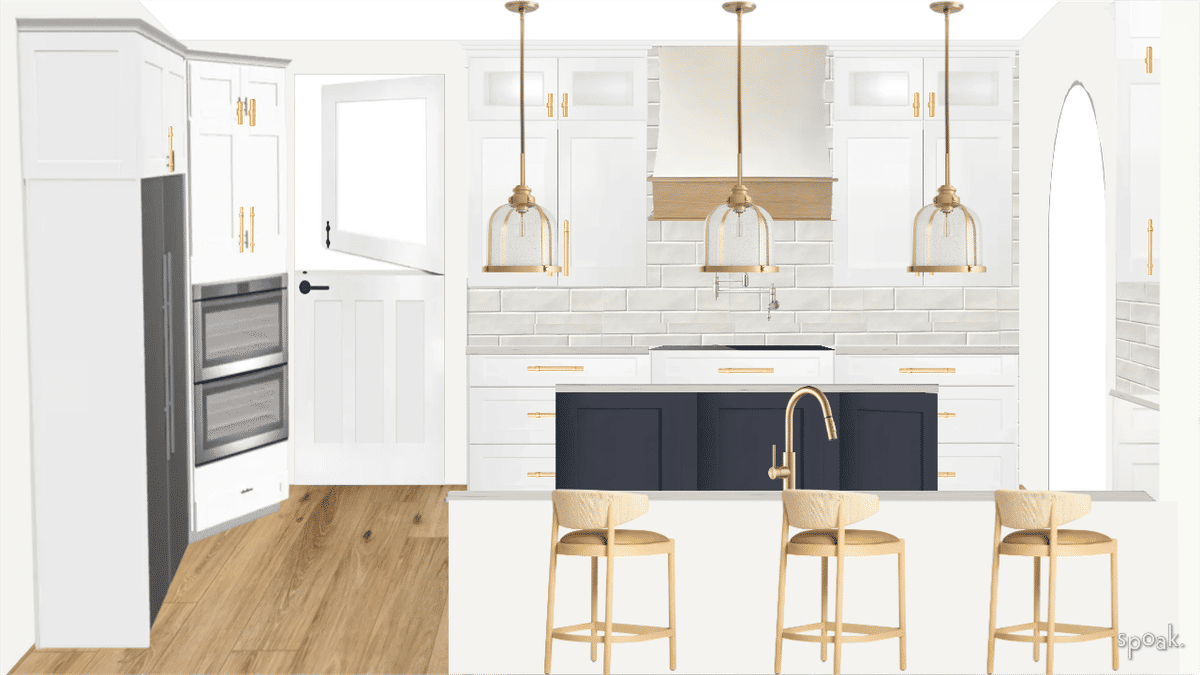 Black Kitchen Inspo designed by Yamel Arvelo Disla