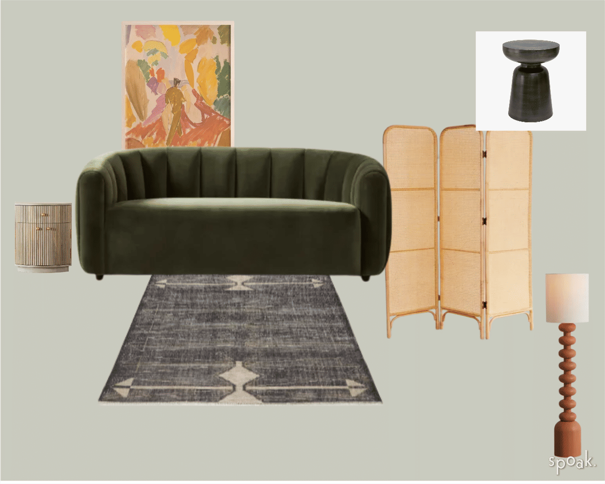 Living Room Inspiration designed by Laura Spinner