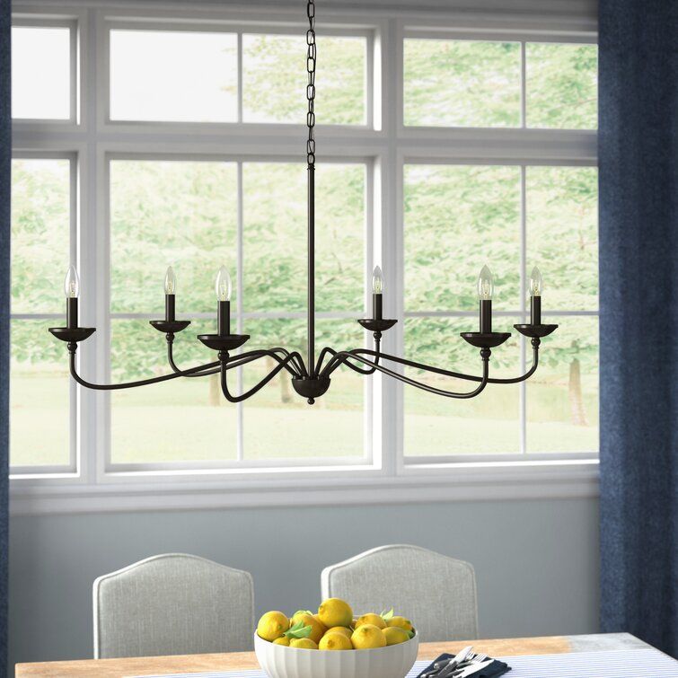 Red Barrel Studio® Ralls 6 - Light Candle Style Classic / Traditional Chandelier | Wayfair added by Spoak Member