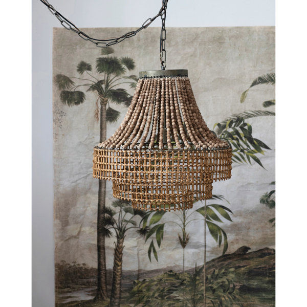 Helmi Rattan Tiered Chandelier added by HELEN SALGADO